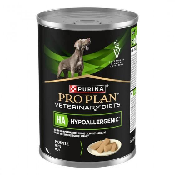 Purina Pro Plan Veterinary Diets HA Hypoallergenic Mousse Cane 400g