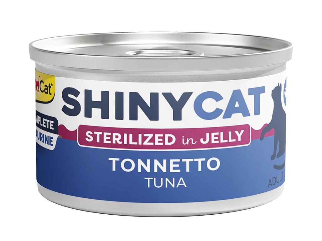 Alimento per gatti Gimcat al tonno naturale sterilizzato, 70 g