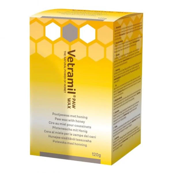 Vetramil Paw Wax cera al miele per le zampe del cane 120g