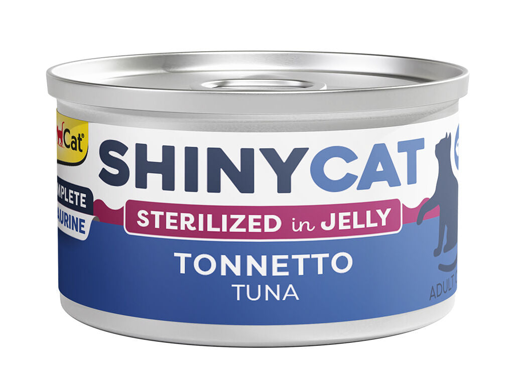 Alimento per gatti Gimcat al tonno naturale sterilizzato, 70 g