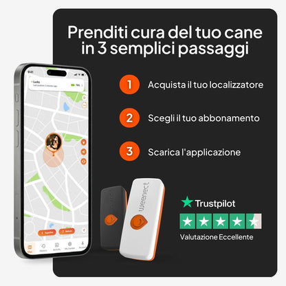 Dimensioni GPS Weenect XS – il più piccolo