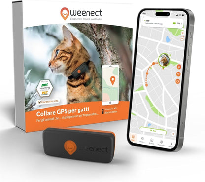 Weenect GPS Gatto Nero