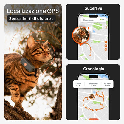 Weenect GPS Gatto Nero