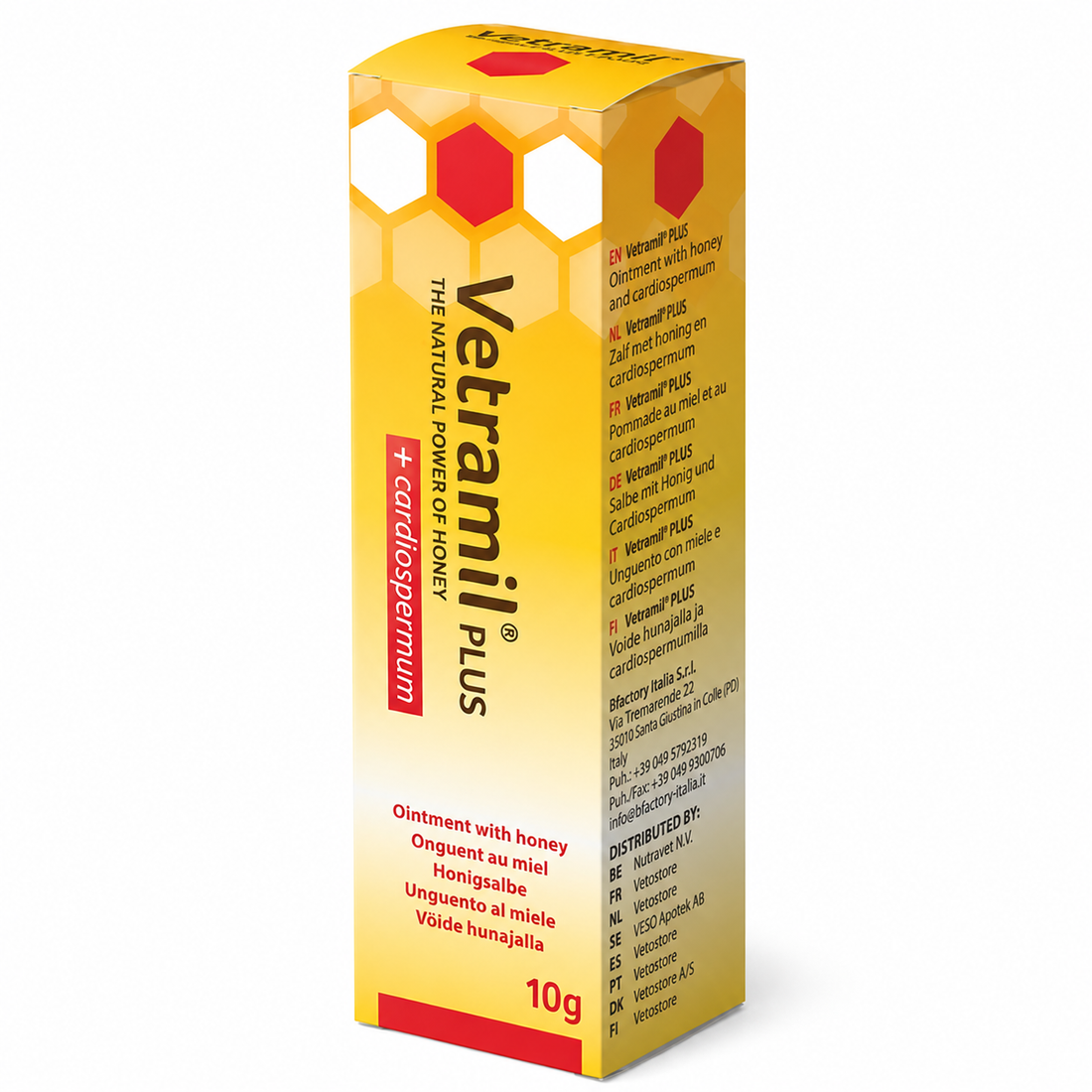 Vetramil Plus unguento al miele e cardiospermum 10g