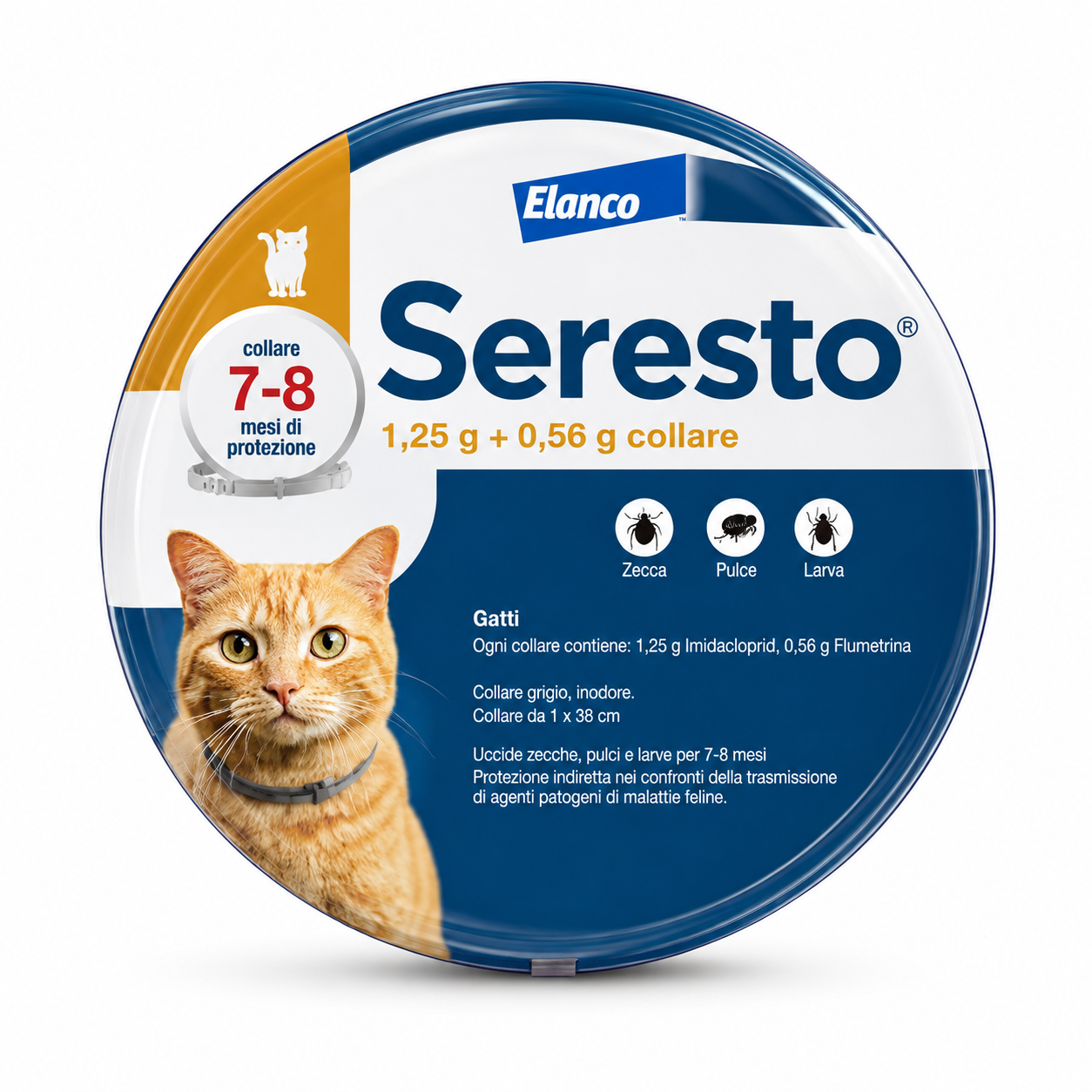 Seresto Collare Antiparassitario per Gatti 38cm – Elanco