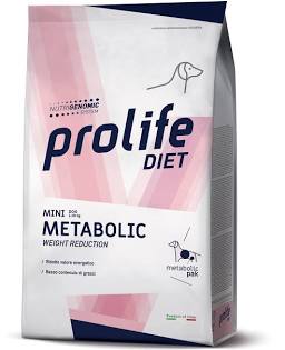 Prolife Diet Metabolic Mini Weight Reduction – Dieta Veterinaria Cane
