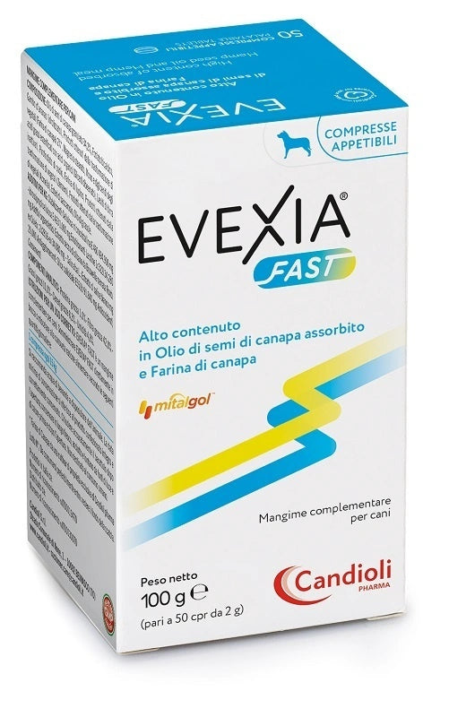 Evexia Fast 50 cpr 100g - Candioli Pharma