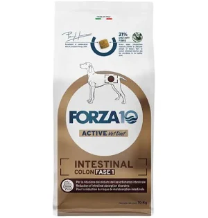 Forza10 Active Vet Diet Intestinal Colon Fase 1 Cane 10 kg
