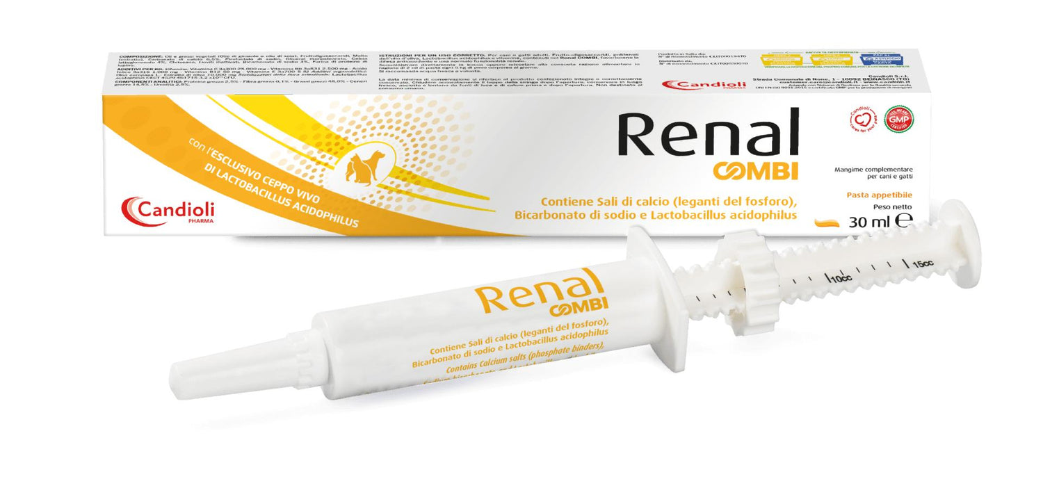 Candioli Renal Combi Pasta Cane e Gatto 30ml