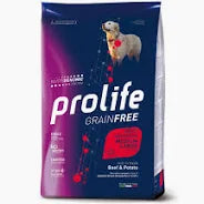 Prolife Grain Free Adult Beef &amp; Potato 10 kg