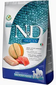 N&amp;D Ocean Adult Medium &amp; Maxi - Salmone e Melone
